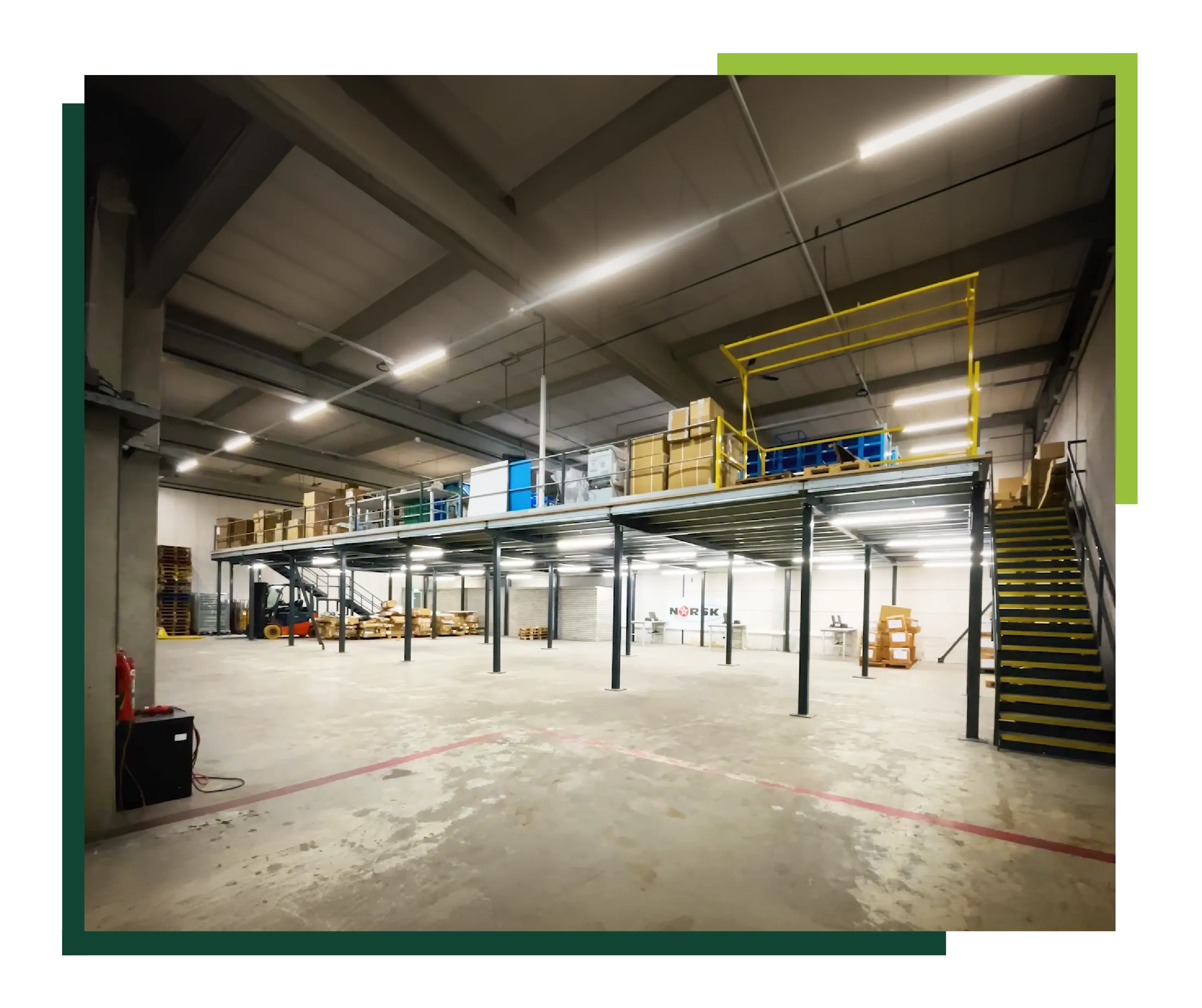 The Norsk Global - Netherlands fulfilment centre.