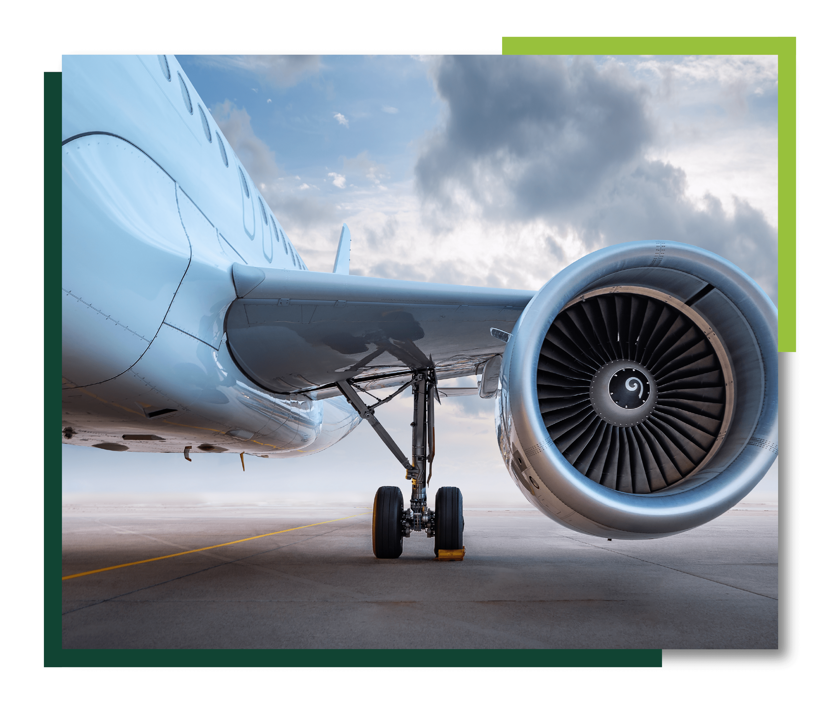 An aeroplane ready for takeoff containing all shipments
                    for the International Express Air service offered by Norsk Global